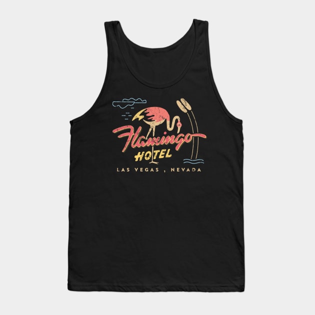 The Flamingo Tank Top by MindsparkCreative